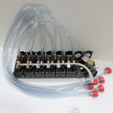 PUMP KIT 6 FLAVOR WITH LOW PRESSURE REGULATOR CC CONNECTORS AND PLASTIC BRACKET